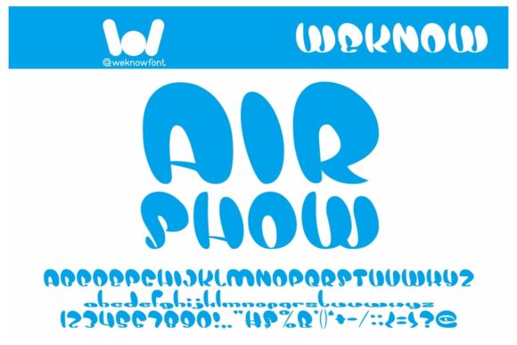 Airshow Font for a Fresh Brand Look