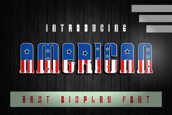 American Font for Bold Branding and Creative Projects