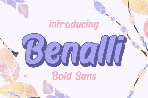 Benalli Display Font for Bold Visual Impact