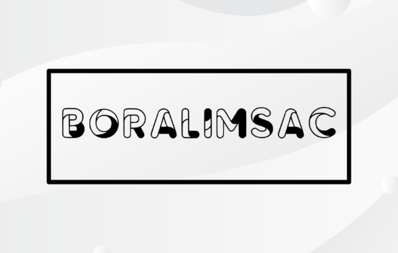 Boralimsac: A Display Font for Elegant Editorial Design