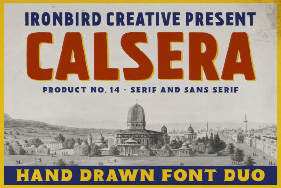 Calsera: A Vintage-Styled Display Font for Editorial Design