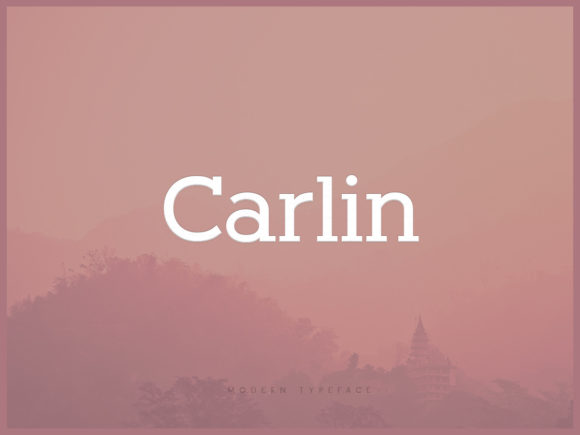 Carlin Font: A Bold Display Font for Creative Projects