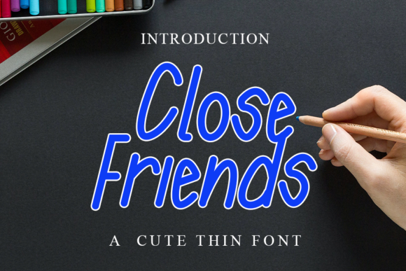 Close Friends: A Versatile Display Font for Digital Branding