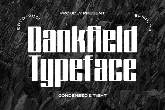 Dankfield: A Bold Display Font for Modern Branding