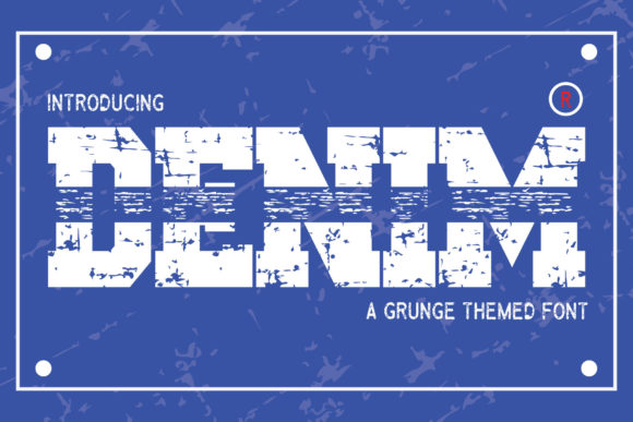 Denim Font for a Polished and Memorable Brand Look