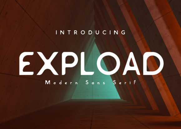 Expload: A Vintage-Styled Display Font for Bold Visual Impact
