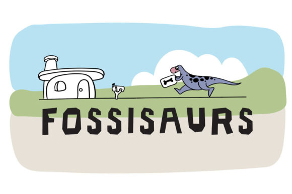 Fossisaurs Font for Bold Campaign Design
