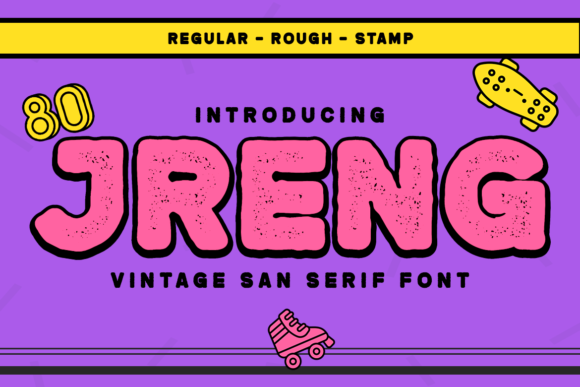 Jreng Font for Bold Web Design and Branding
