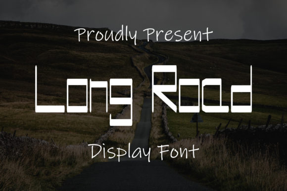 Long Road: A Futuristic Font for Modern Branding