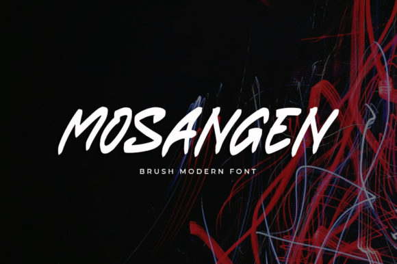 Mosangen Font for Modern Branding and Digital Creativity