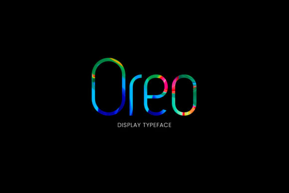 Oreo Display Font for Handmade Creations