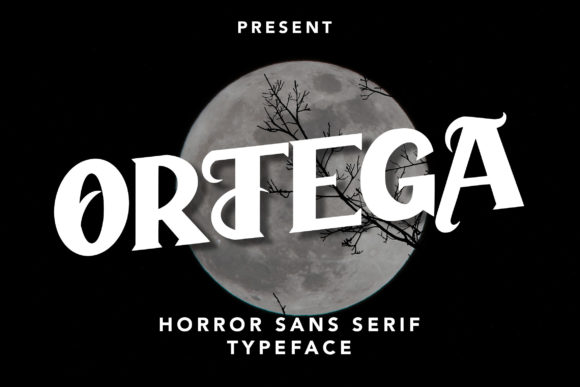Ortega: A Bold Display Font for Editorial Creativity