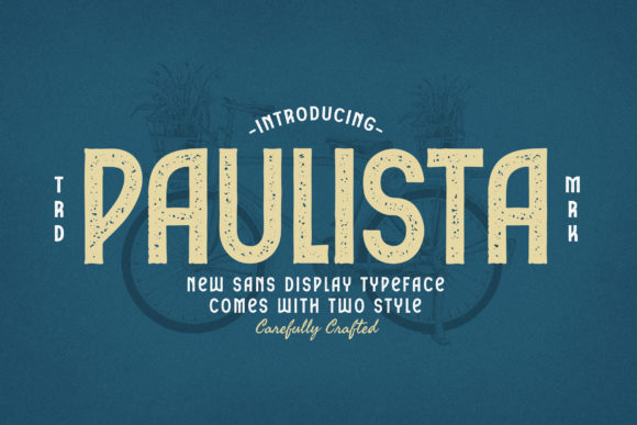 Paulista: A Vintage Display Font for Editorial Design