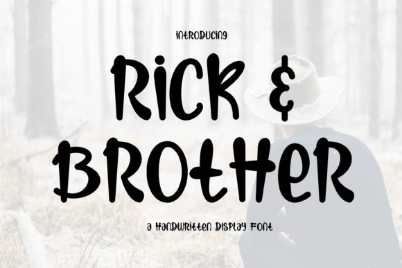 Rick Brother: A Quirky Font for Playful Branding