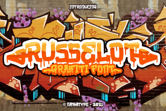 Russelot Font for Bold Branding and Street-Style Design