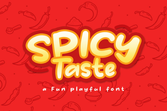 Spicy Taste Font for Eye-Catching Branding