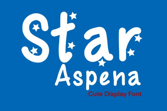 Star Aspena: A Charming Display Font for Business Branding
