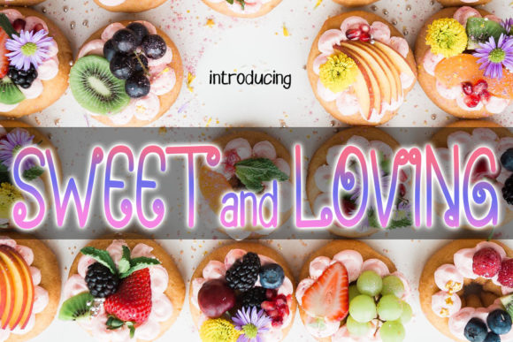 Sweet and Loving: A Display Font for Editorial Elegance
