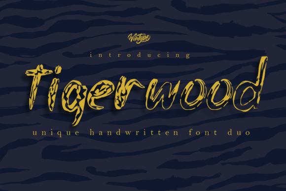 Tigerwood Font for Branding That Stands Out