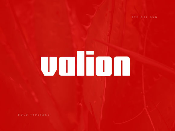 Valion: A Bold Display Font for Editorial Impact