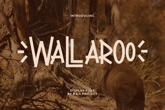 Wallaroo: A Cool Display Font for Small Business Branding