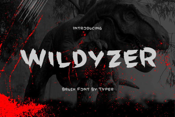 Wildyzer: A Bold Display Font for Digital Creativity