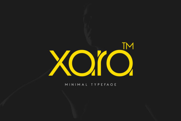 Xara Font for Futuristic Campaign Design